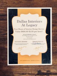 Design Services by Dallas Interiors At Legacy #2 202//269